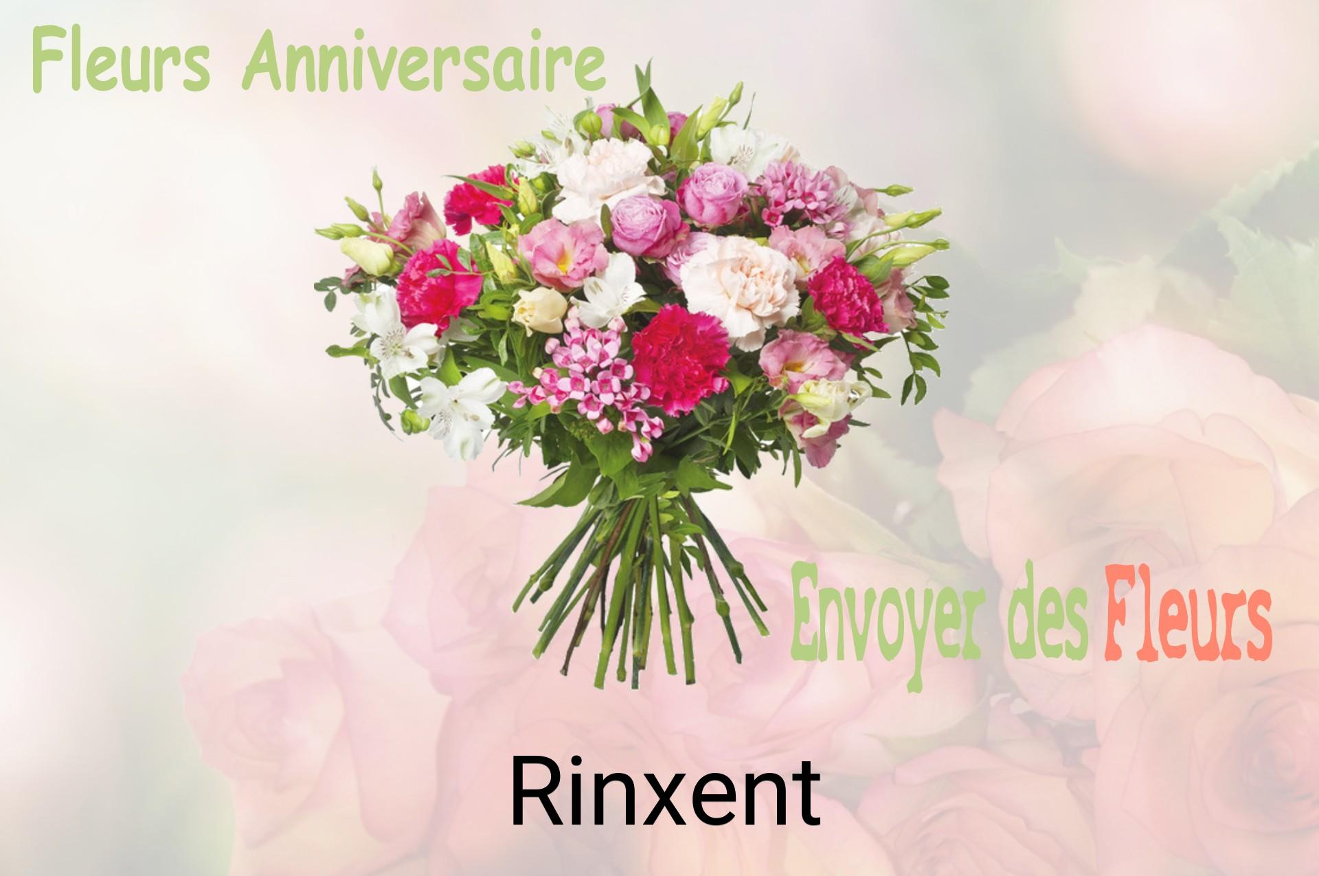 Bouquet de fleurs d’anniversaire livré à Rinxent